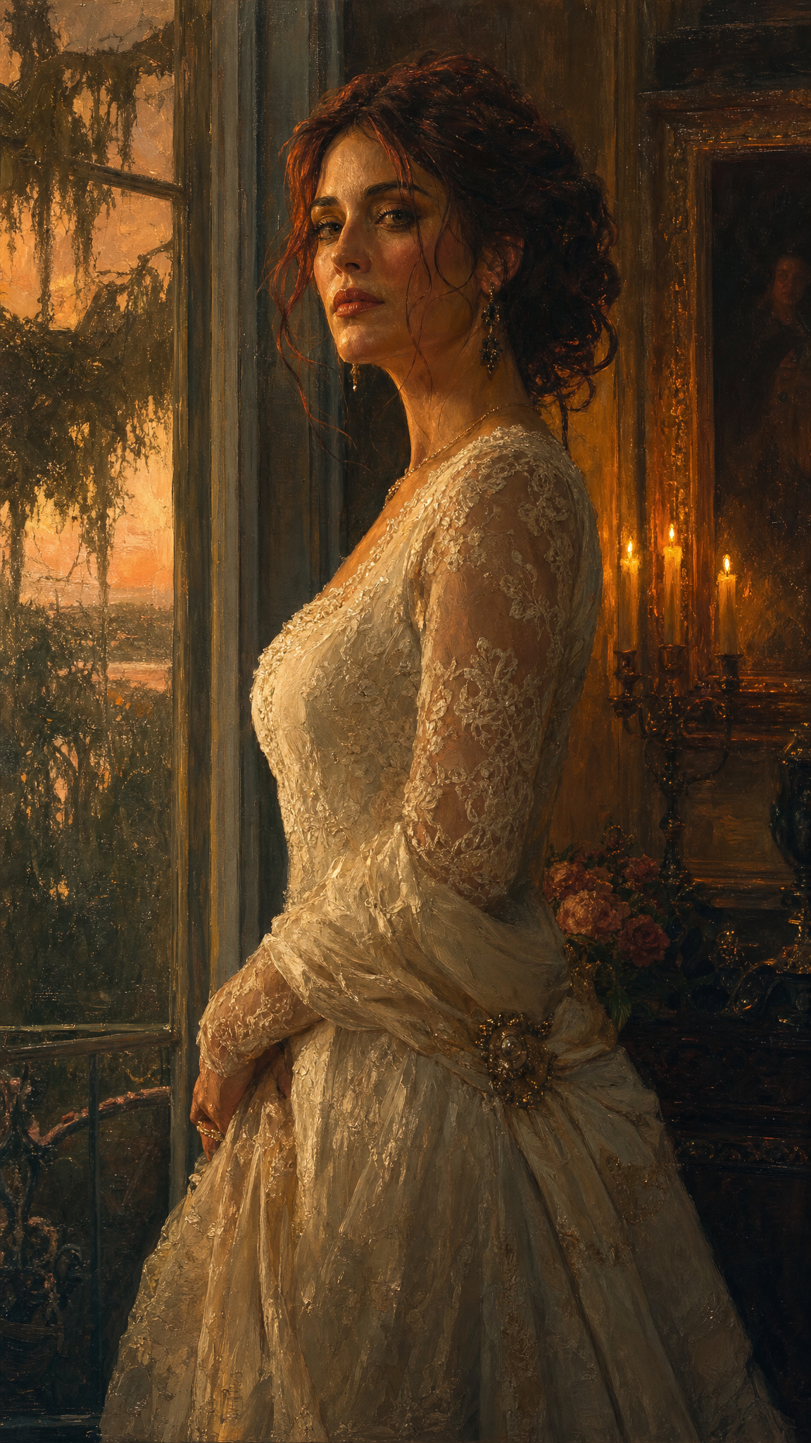 Portrait of the heroine of the Charleston Reckonings